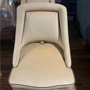 Elegant Cream Accent Chair